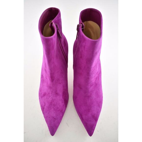 Christian Louboutin So Kate Booty 55 Richelieu Pink Purple Ankle Heel Bootie 36 - Picture 5 of 8